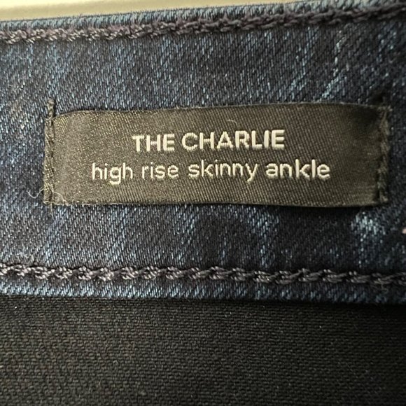 Joes Jeans Womens The Charlie High Rise Skinny Ankle Jeans Indigo Python size 26 - Picture 11 of 15